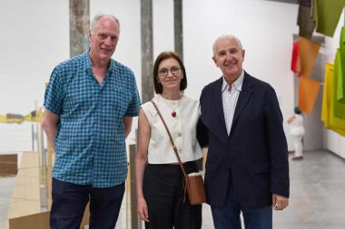 Marcelo Huernos, Diana Weschler, Sergio Baur