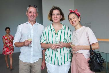 Esteban Alvarez, Dolores Furtado y Elena Dahn