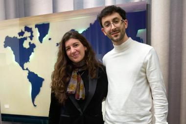 Chiara Alliata, Leandro Vento