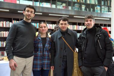 Leandro Vento, Alba Rodr&iacute;guez Arranz, Facundo Cancro