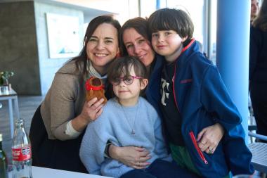 Ana Clara Giannini, Nana Bahlmann y familia