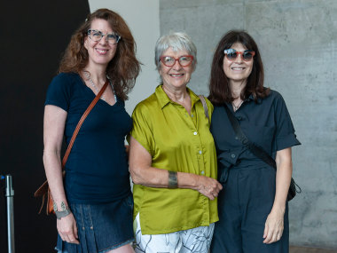 Carla Di S, Ana Mara Battistozzi y Marina Gambier