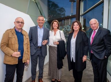 Marco Giovannetti, Ricardo Ferreiro, Adriana Rosenberg, Norberto Frigerio