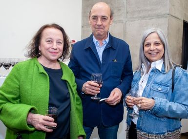 Paula Serrat, Facundo de Zuvira, Marina Pellegrini