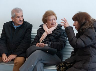 Osvaldo Bettachini, Laura Feinsilber, Mirta Herrero