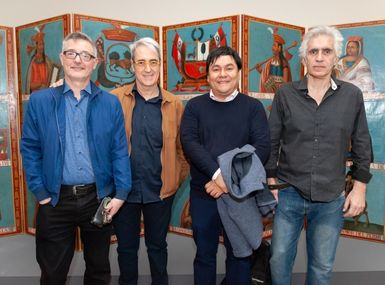 Gustavo Tudisco, Patricio Lopez Mendez, Ricardo Kusunoki, Roberto Amigo