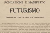 Fundación y manifiesto del futurismo